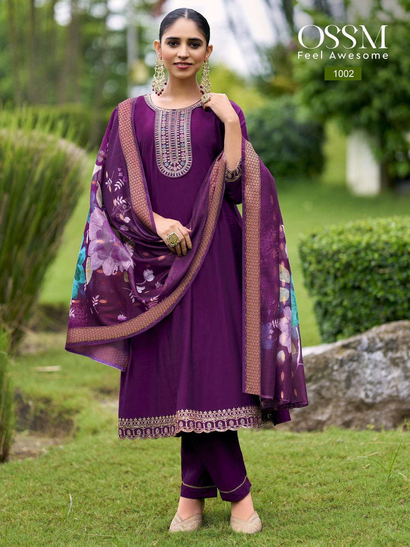 Ossm Resham catalog anarkali kurtis online shopping india