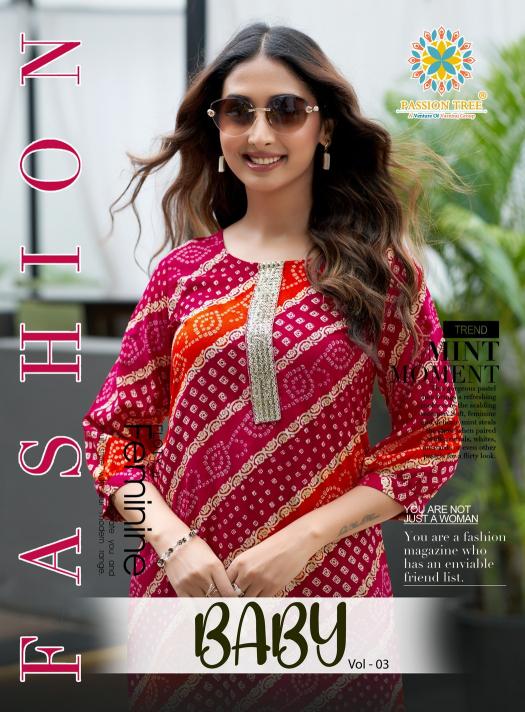 Passion Tree Baby Vol 3 Catalog tunics kurtis online india