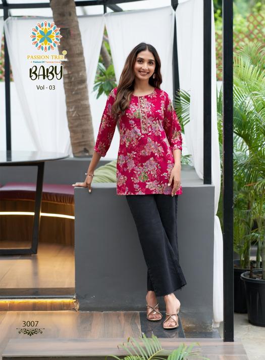 Passion Tree Baby Vol 3 Catalog tunics kurtis online india