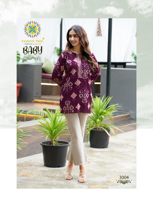 Passion Tree Baby Vol 3 Catalog tunics kurtis online india