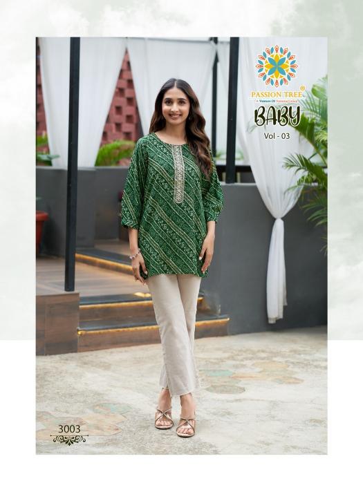 Passion Tree Baby Vol 3 Catalog tunics kurtis online india