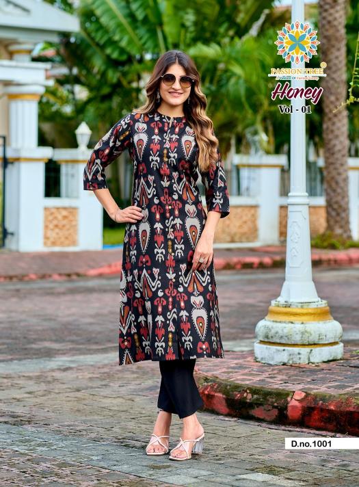 Passion Tree Honey vol 1 catalog fabindia kurtis indian price