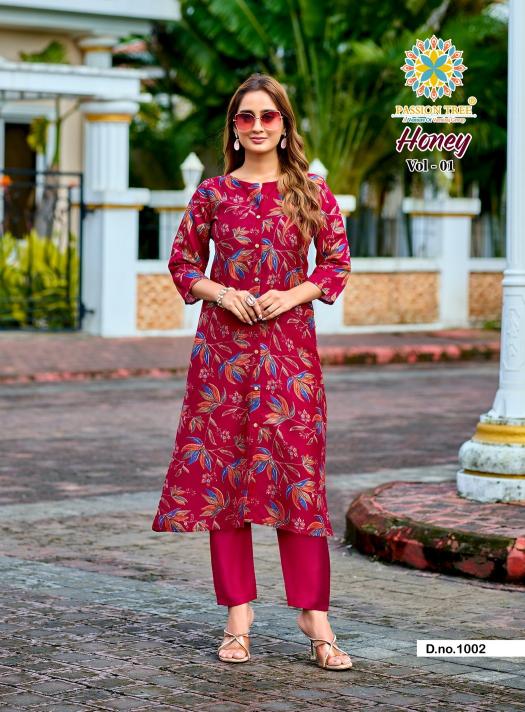 Passion Tree Honey vol 1 catalog fabindia kurtis indian price