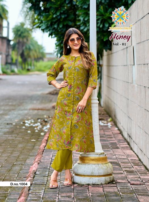 Passion Tree Honey vol 1 catalog fabindia kurtis indian price