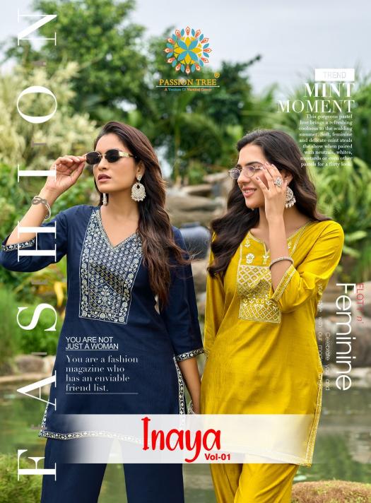 Passion Tree Inaya vol 1 catalog western cord sets for women