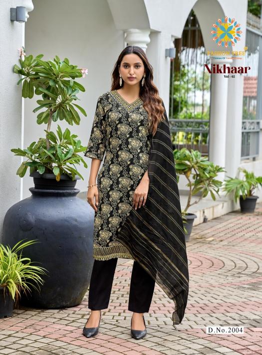 Passion Tree Nikhaar Vol 2 Catalog office wear kurtis online india
