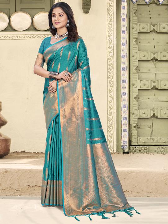 Pinkvilla by astita fancy designer SILK fabric saree wholesale with Fancy latkan 