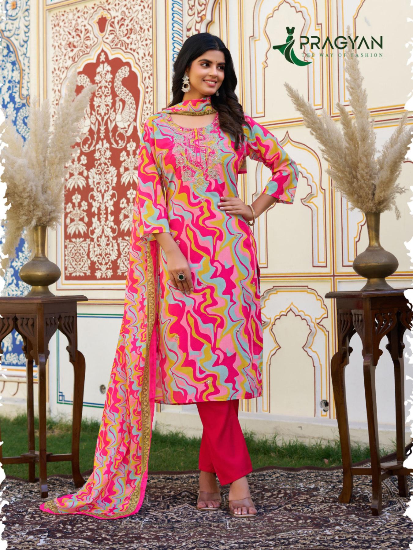 Pragyan Celebration vol 1 catalog branded designer kurti wholesale shops in mumbai