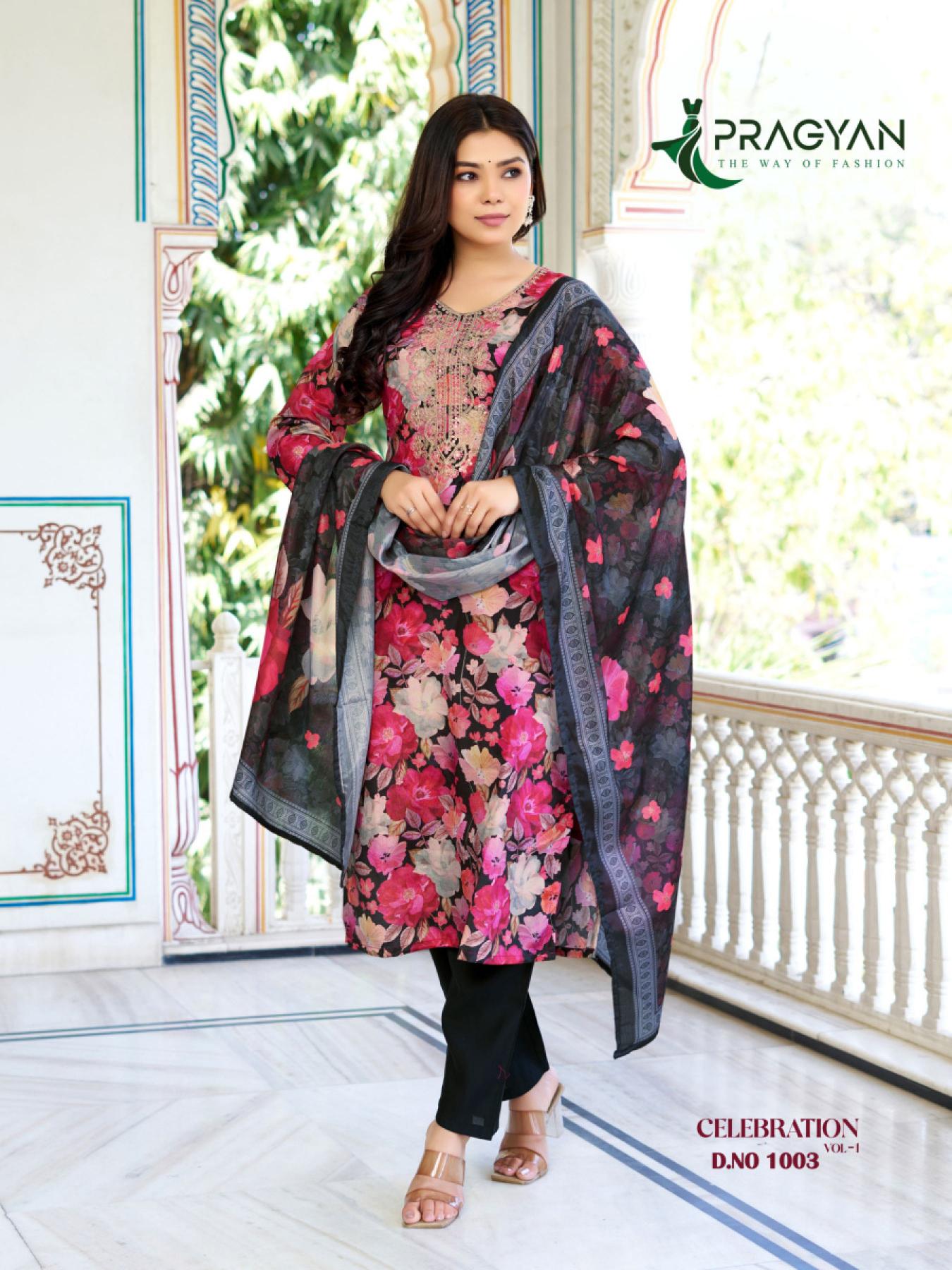 Pragyan Celebration vol 1 catalog branded designer kurti wholesale shops in mumbai