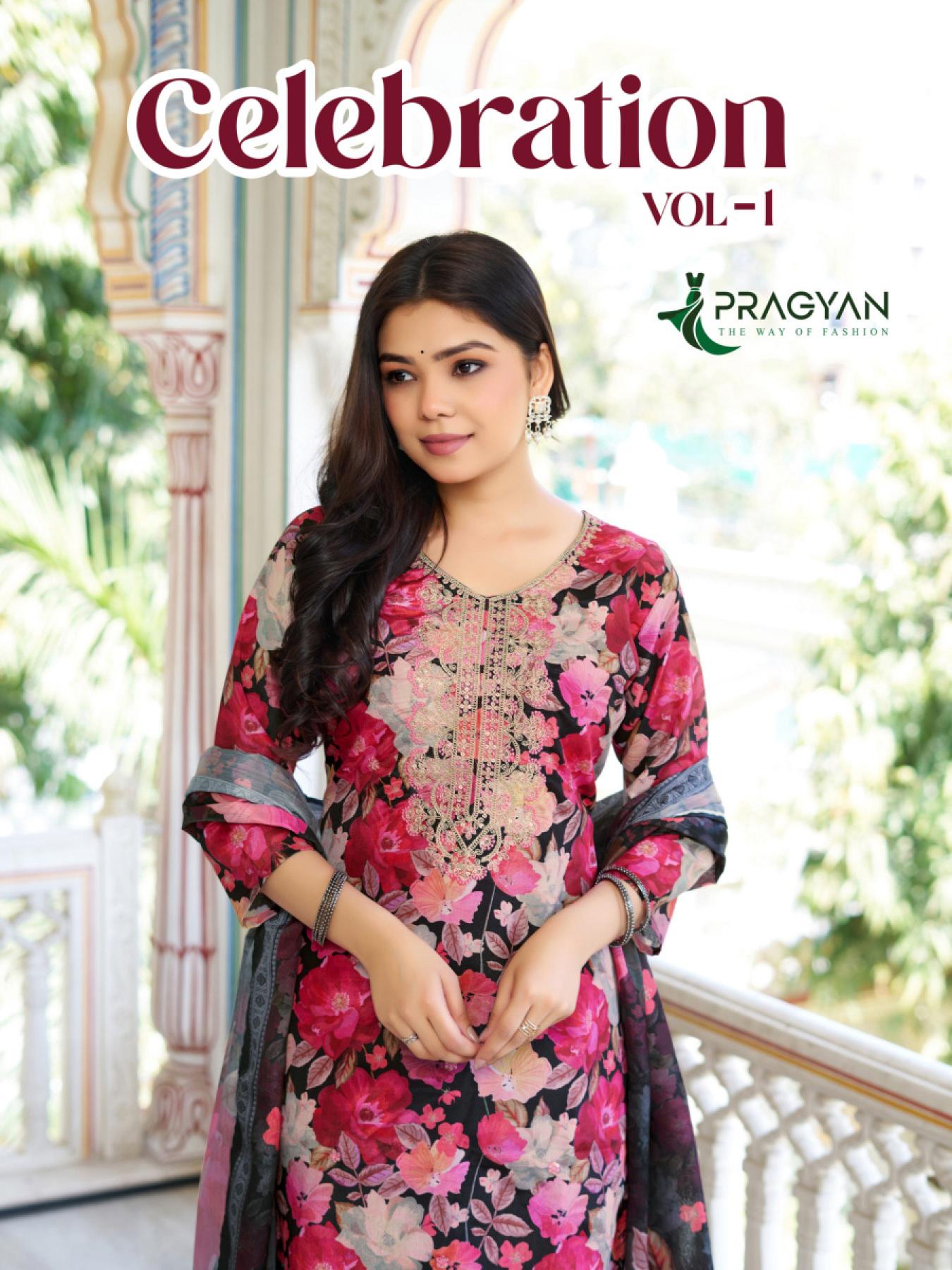 Pragyan Celebration vol 1 catalog branded designer kurti wholesale shops in mumbai