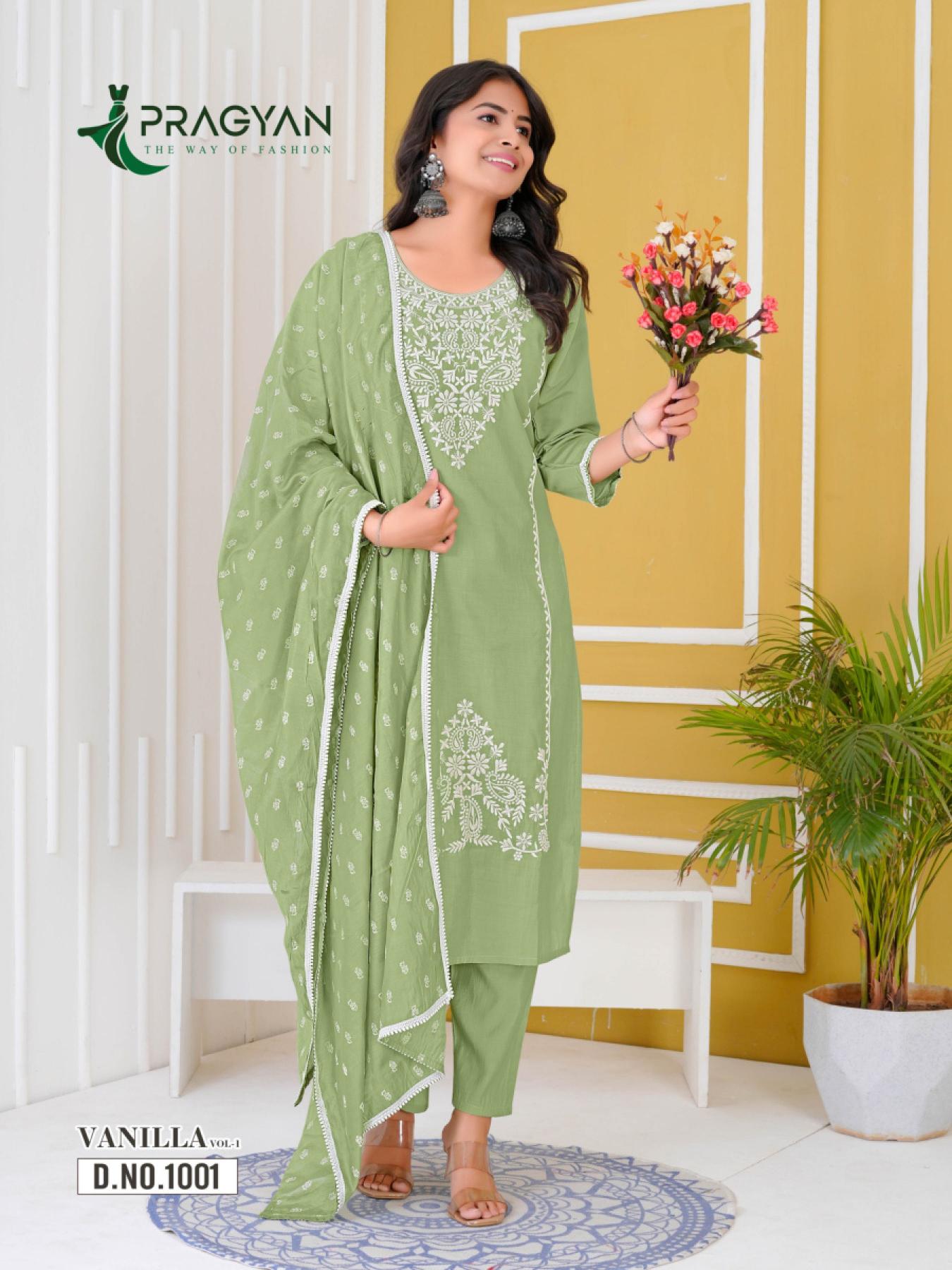 Pragyan Vanilla catalog indian girl in kurti