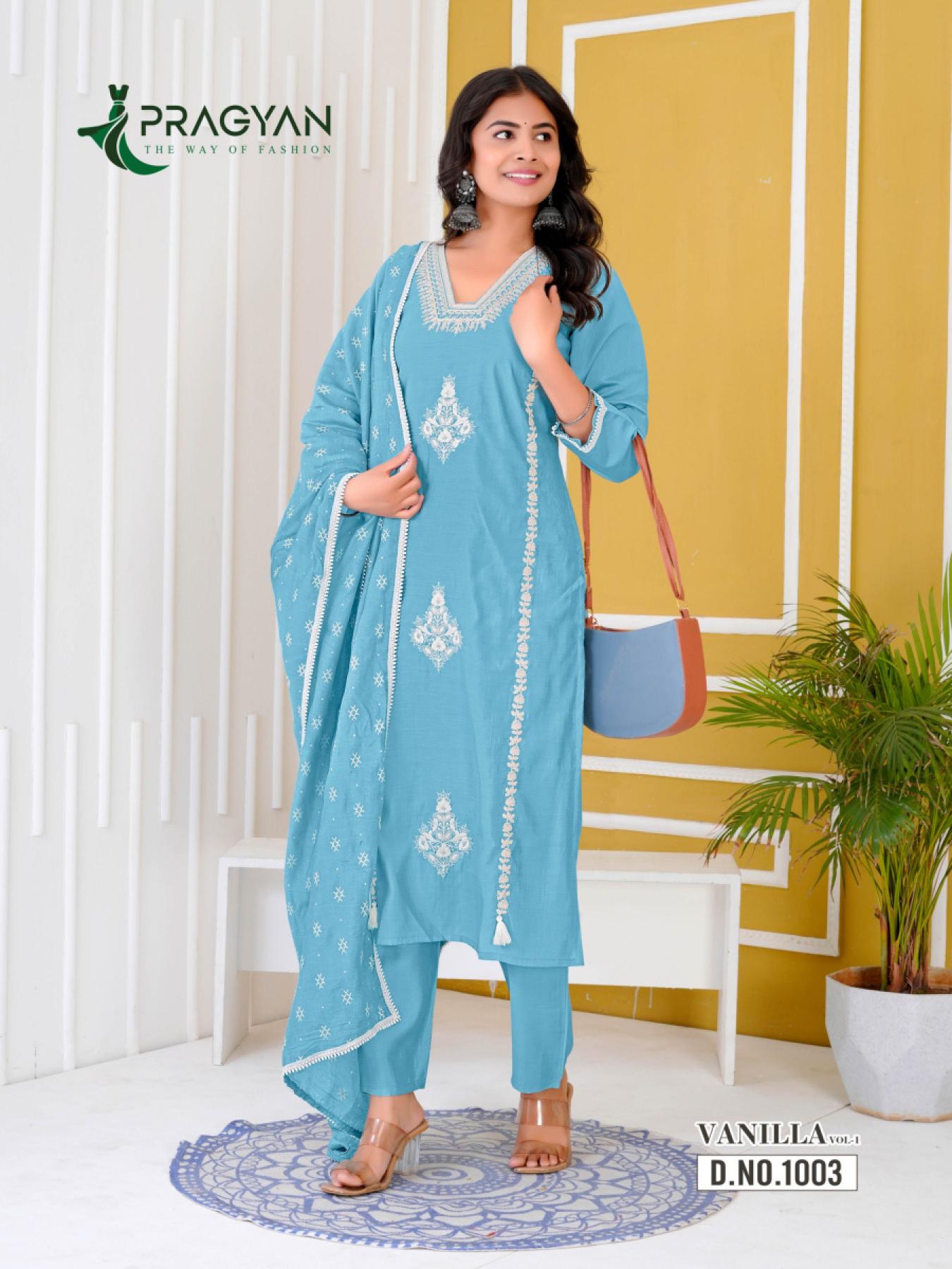 Pragyan Vanilla catalog indian girl in kurti