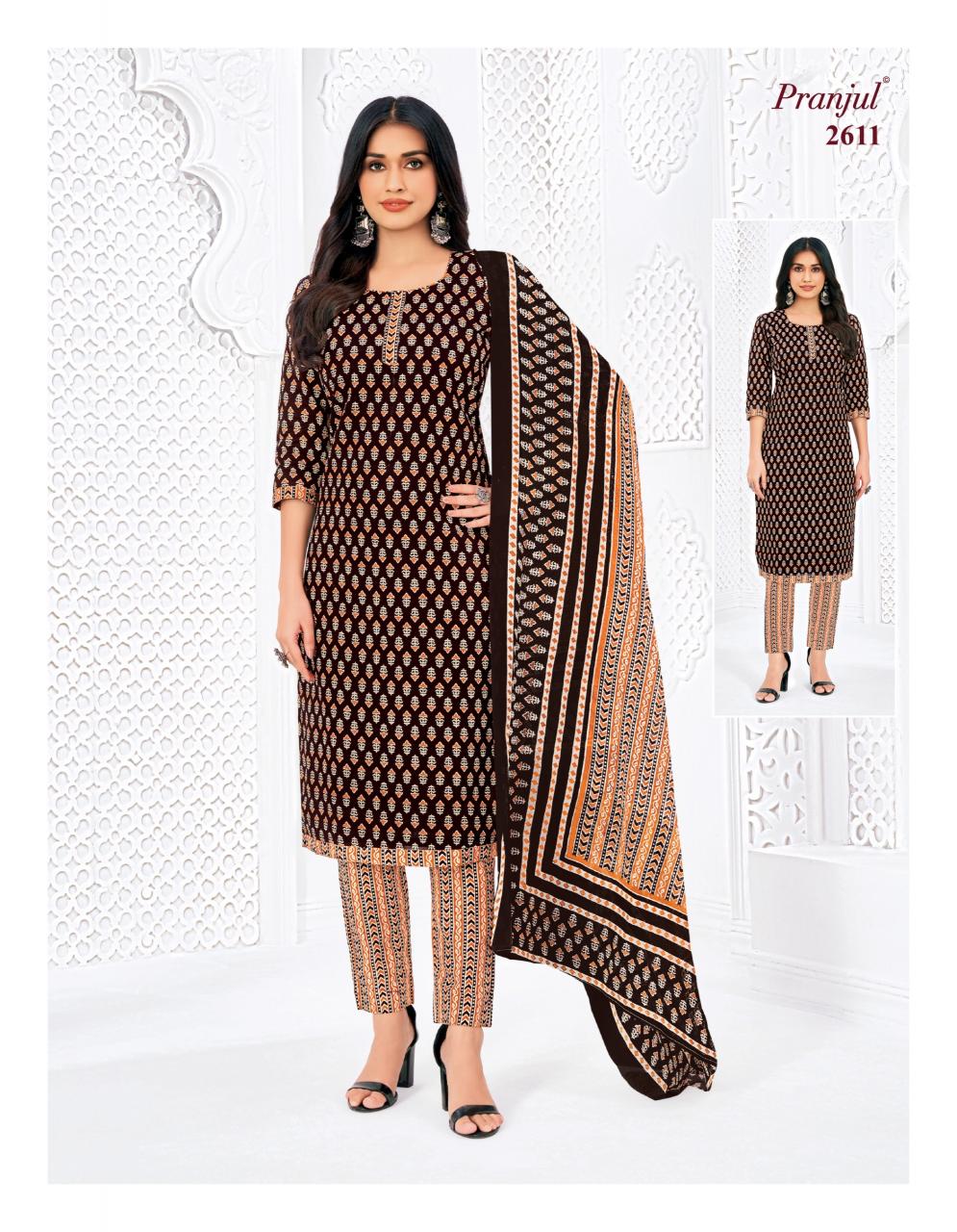 Pranjul Priyanka Vol-26 – Dress Material - Wholesale Catalog