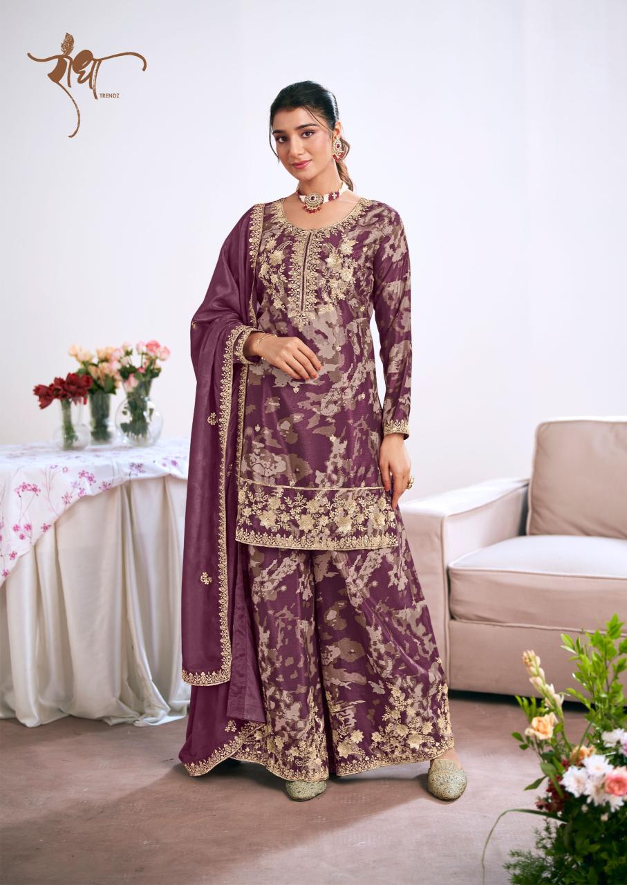 Radha Trendz Zeel catalog online wholesale pakistani wedding salwar kameez 