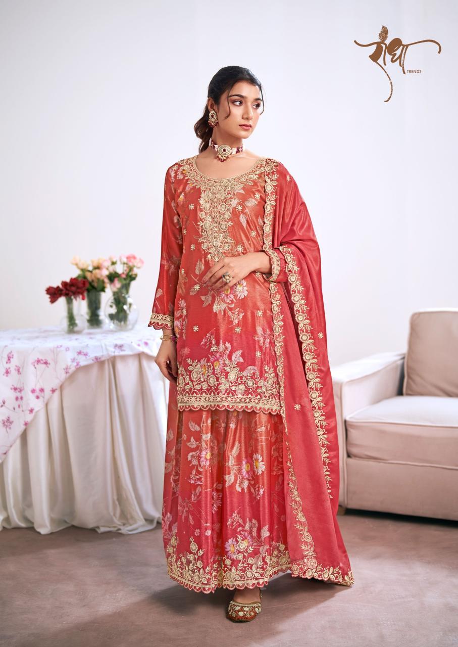 Radha Trendz Zeel catalog online wholesale pakistani wedding salwar kameez 