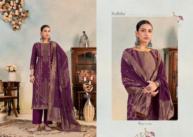 Radhika Azara Banarashi Adah Vol 6 catalog jaipur cotton dress materials wholesalers in mumbai
