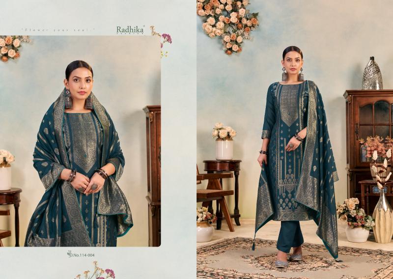 Radhika Azara Banarashi Adah Vol 6 catalog jaipur cotton dress materials wholesalers in mumbai