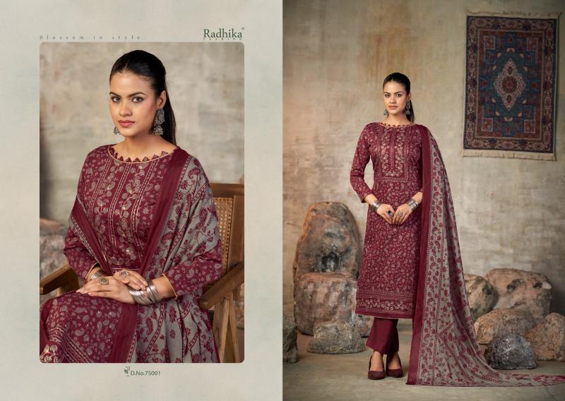 Radhika Azara Jennifer catalog surat wholesale market dress materials