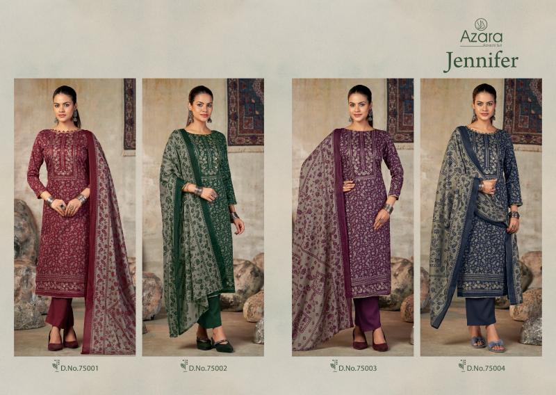 Radhika Azara Jennifer catalog surat wholesale market dress materials