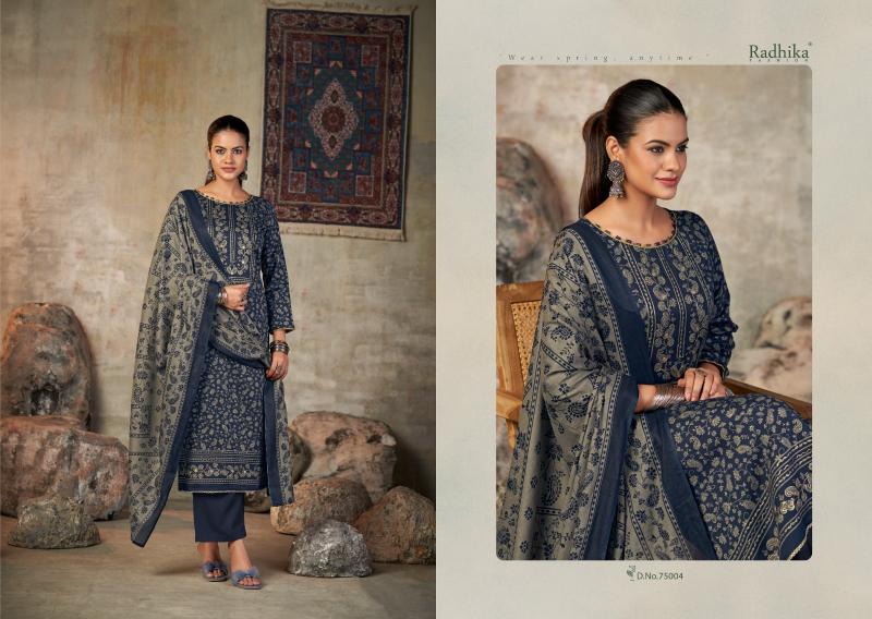 Radhika Azara Jennifer catalog surat wholesale market dress materials