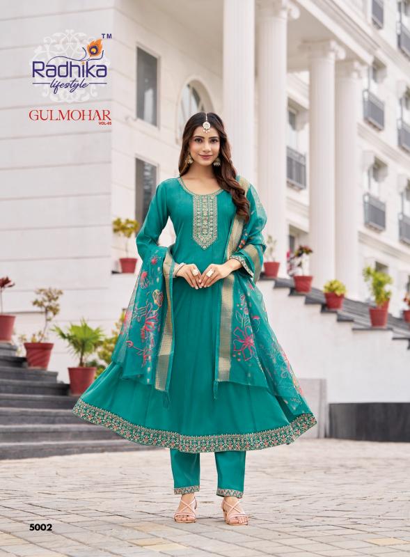 Radhika Lifestyle Gulmohar vol 5 catalog new branded kurtis catalog wholesale