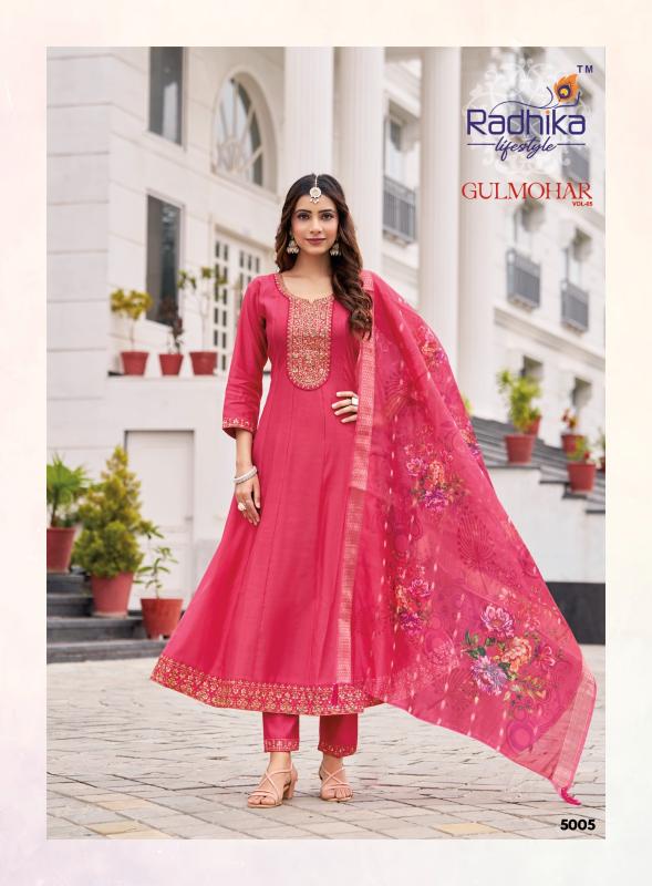 Radhika Lifestyle Gulmohar vol 5 catalog new branded kurtis catalog wholesale