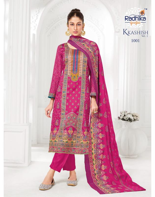 Radhika Lifestyle Kkashish catalog gerua kurtis online india