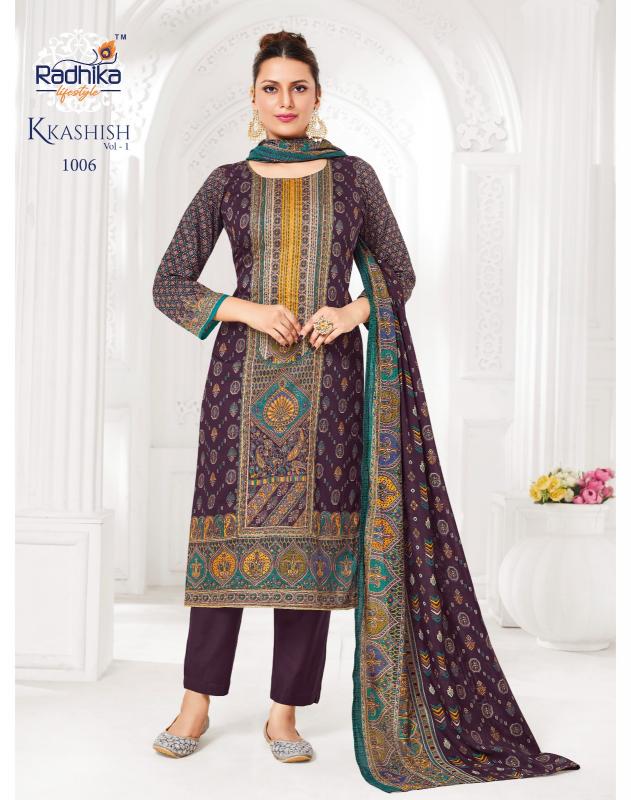 Radhika Lifestyle Kkashish catalog gerua kurtis online india