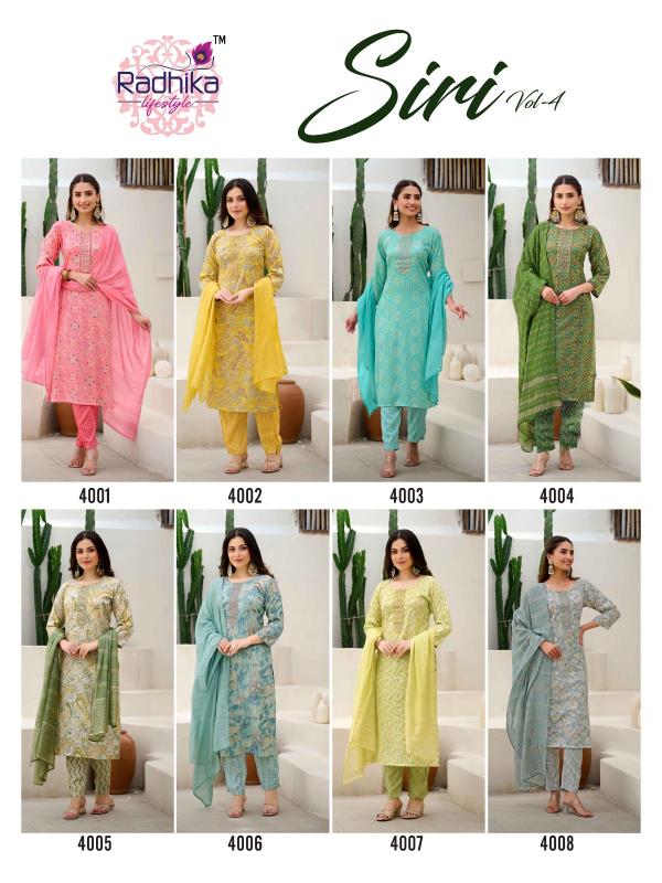 Radhika LifeStyle Siri Vol 3 catalog online shopping of pakistani kurtis in india