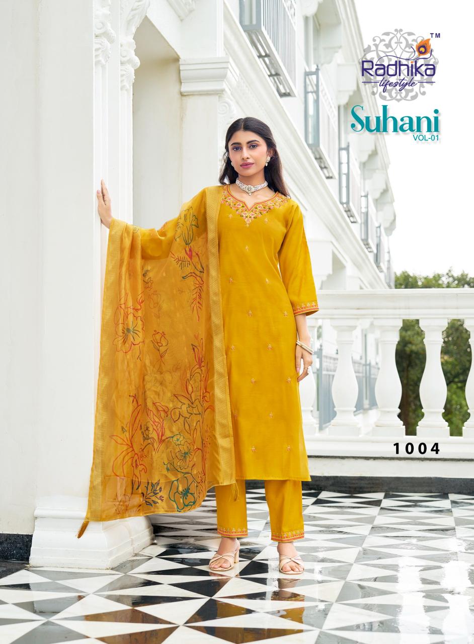 Radhika Lifestyle Suhani catalog types of kurtis in india