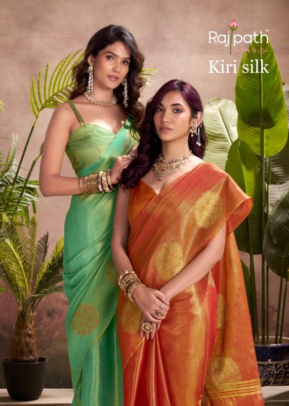 Rajpath Kiri Silk catalog surat cheap sarees online