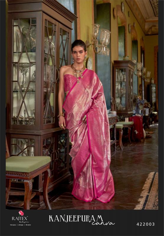 Rajtex Kanjeepuram Canva catalog kanjeevaram sarees wholesale in surat