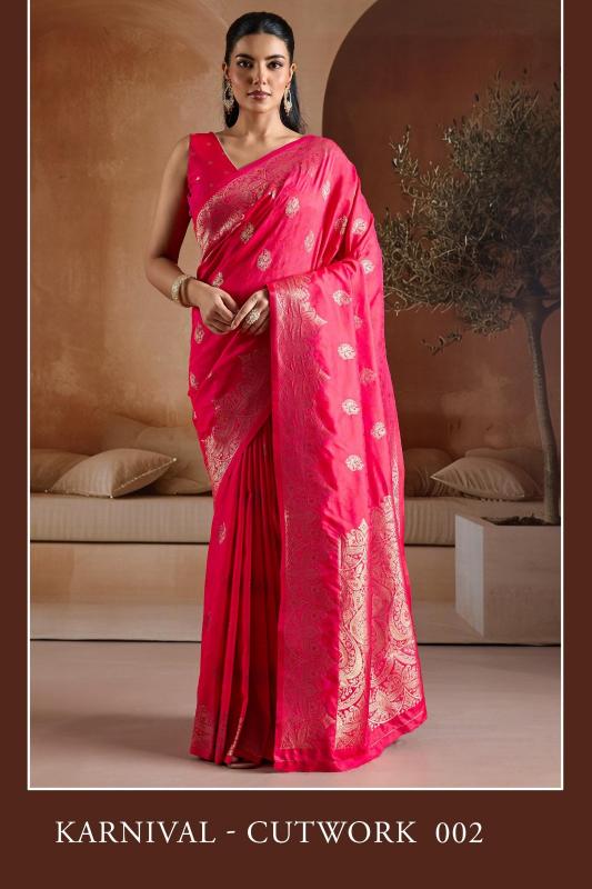 Rajtex Karnaal Cutwork catalog saree shopping online in surat