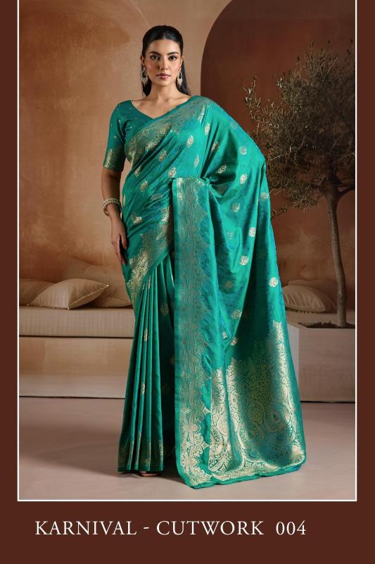 Rajtex Karnaal Cutwork catalog saree shopping online in surat