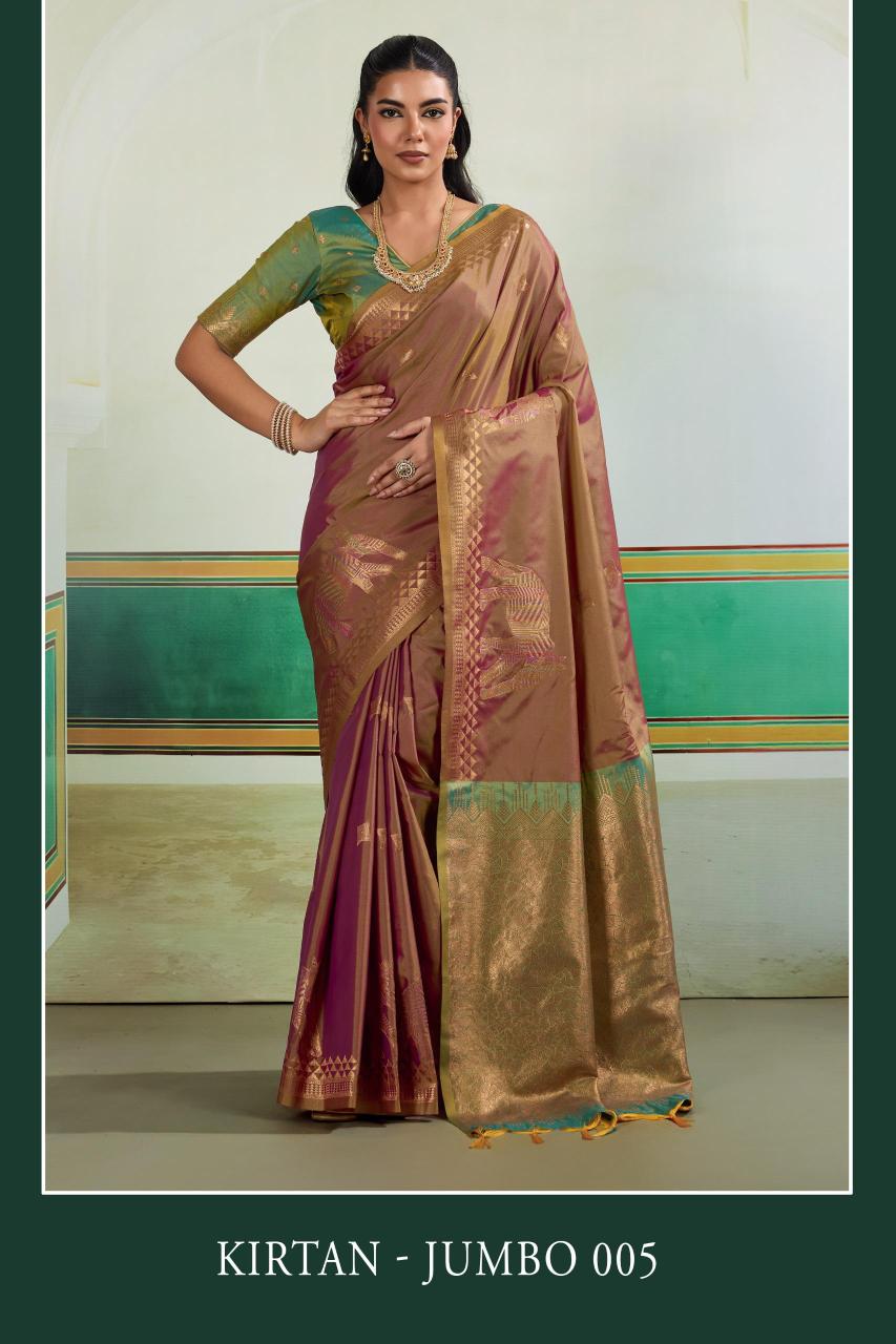 Rajtex Kirtan Jumbo catalog surat silk saree video