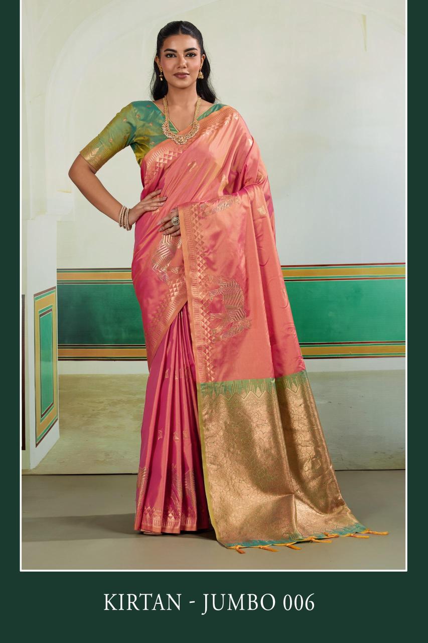 Rajtex Kirtan Jumbo catalog surat silk saree video