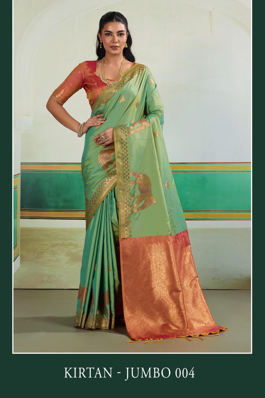 Rajtex Kirtan Jumbo catalog surat silk saree video