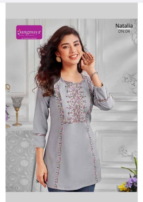 Rangmaya Natalia catalog indian tunic kurti