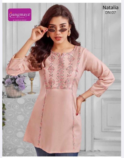 Rangmaya Natalia catalog indian tunic kurti