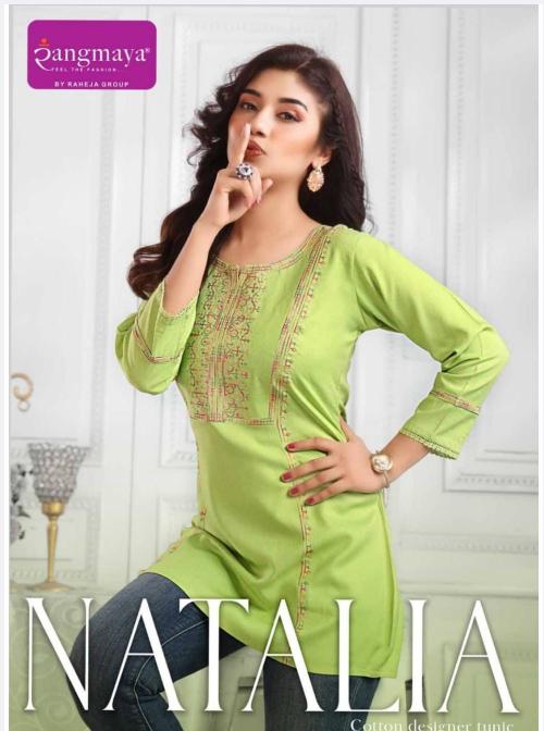 Rangmaya Natalia catalog indian tunic kurti