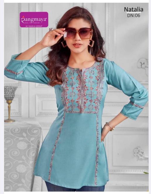 Rangmaya Natalia catalog indian tunic kurti
