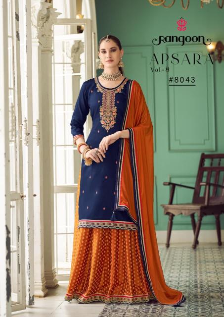 Rangoon Apsara Vol 8 catalog indian kurti dress collection