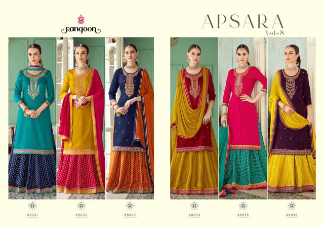 Rangoon Apsara Vol 8 catalog indian kurti dress collection