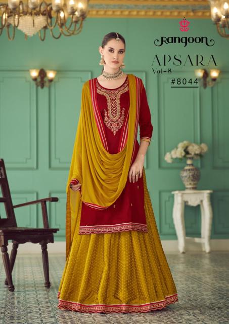 Rangoon Apsara Vol 8 catalog indian kurti dress collection