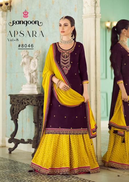 Rangoon Apsara Vol 8 catalog indian kurti dress collection