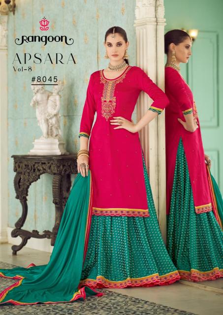 Rangoon Apsara Vol 8 catalog indian kurti dress collection
