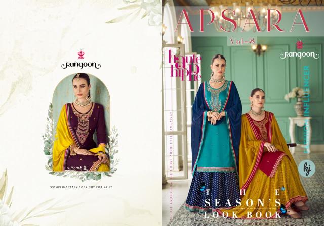 Rangoon Apsara Vol 8 catalog indian kurti dress collection