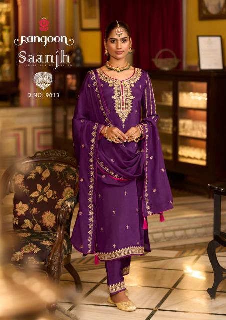 Rangoon Saanjh catalog wholesale kurti online india surat
