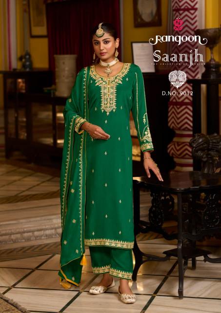 Rangoon Saanjh catalog wholesale kurti online india surat