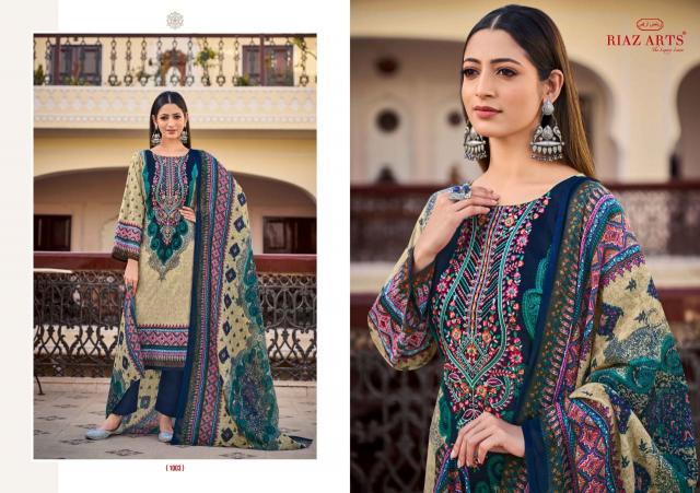 Riaz Arts Musafir Vol 29 Catalog wholesale dress materials online